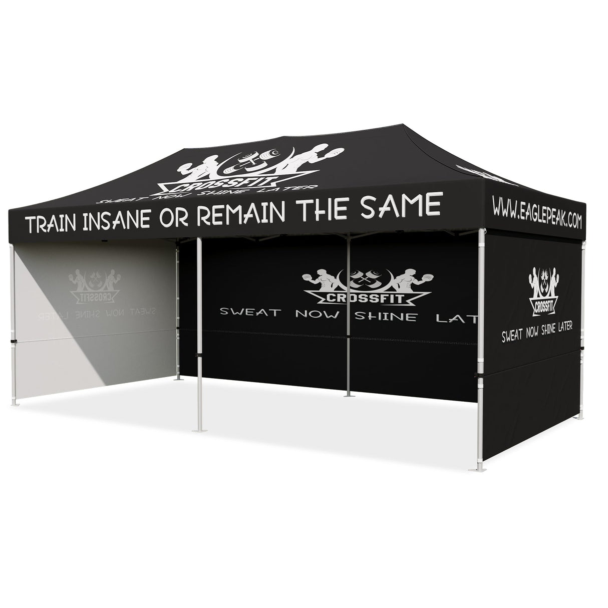 EAGLE PEAK 40mm Hex Leg Aluminum Commercial Custom Canopy Tent 10x20 - CLICK TO CONFIGURE - Package Prices Start at $1399.00 - Eagle Peak Custom Canopy Tent