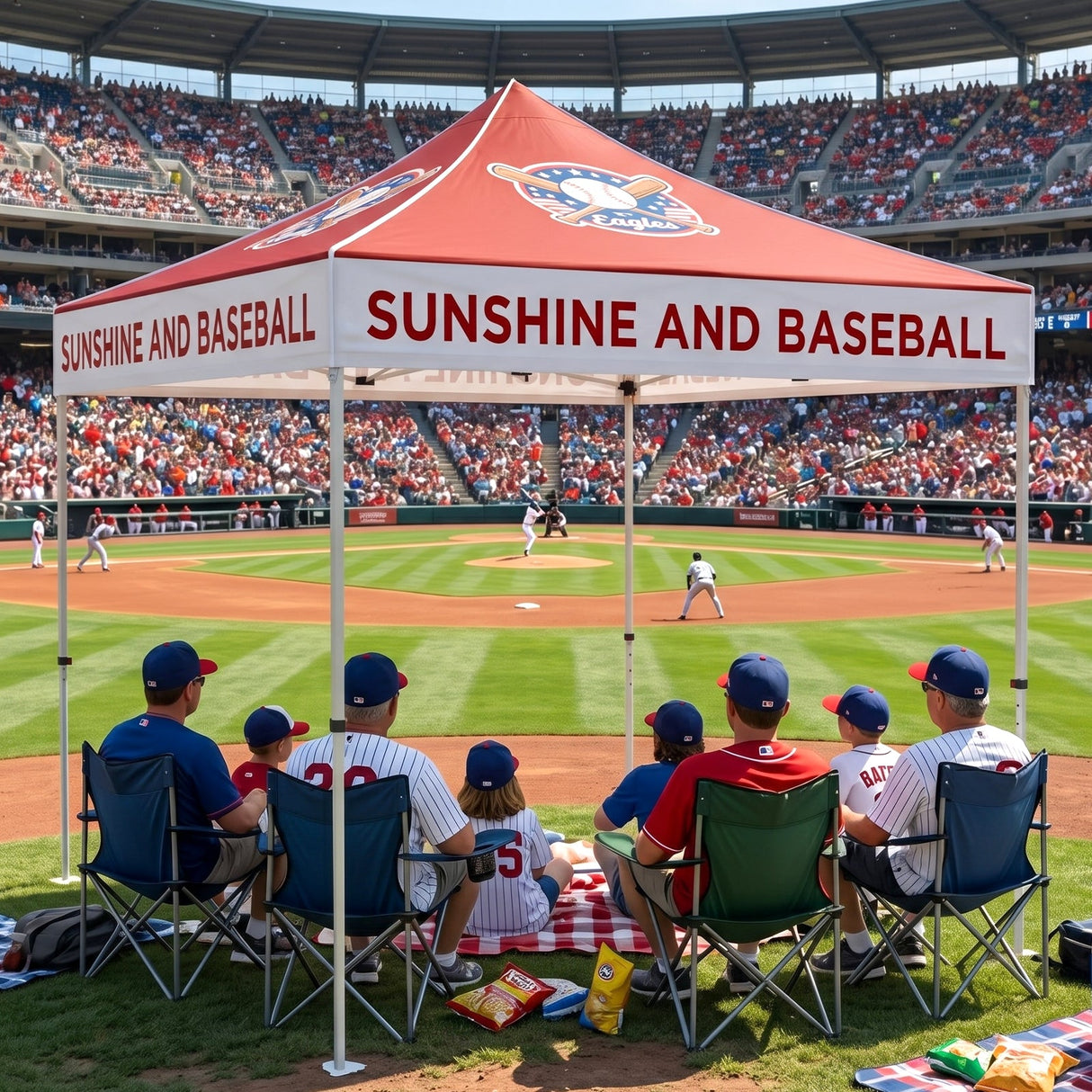 EAGLE PEAK ALX4010 40mm Aluminum Hex Leg Commercial Custom Canopy Tent 10x10 - CLICK TO CONFIGURE - Package Prices Start at $789.00 - Eagle Peak