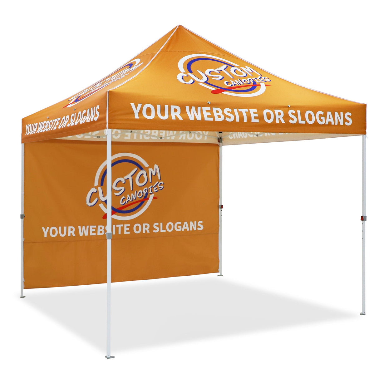 EAGLE PEAK CP100 Steel Square Leg Heavy Duty Commercial Custom Canopy Tent 10x10 - CLICK TO CONFIGURE - Package Prices Start at $599.00 - Eagle Peak Custom Canopy Tent