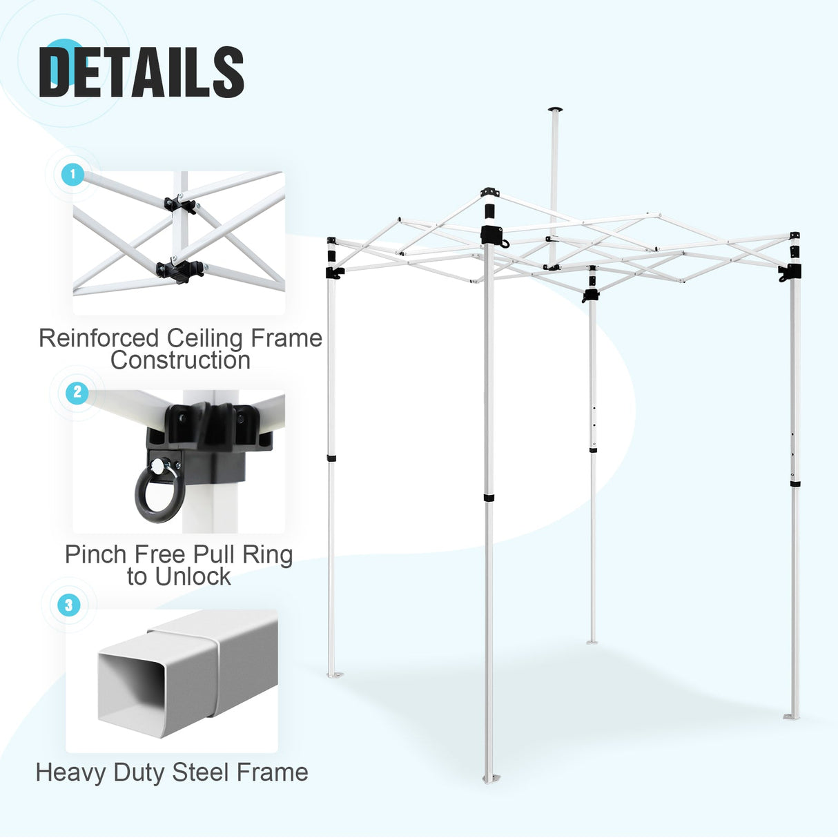 EAGLE PEAK E25 Custom Printed Canopy Tent 5x5 - CLICK TO CONFIGURE - Package Prices Start at $349.00 - Eagle Peak Custom Canopy Tent