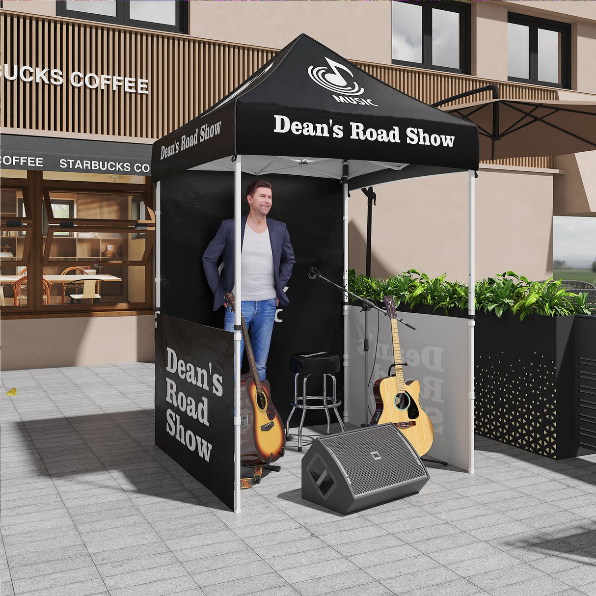 EAGLE PEAK E25 Custom Printed Canopy Tent 5x5 - CLICK TO CONFIGURE - Package Prices Start at $349.00 - Eagle Peak Custom Canopy Tent