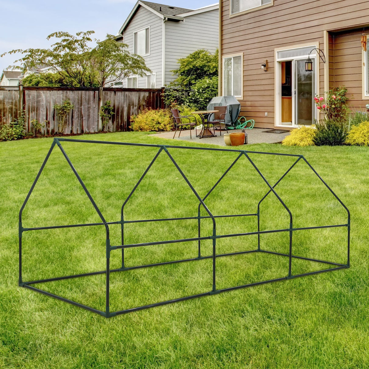 EAGLE PEAK Pack of 16pcs 4 Types Greenhouse Frame Connectors 0.63 in, PVC Pipe Joint for Flower Stands Gardening Frame Construction - Eagle Peak Canopy and Outdoor Products