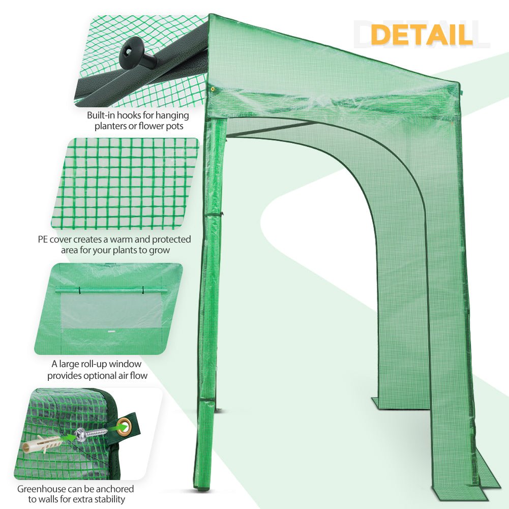 Easy Setup Instant 9x4 Pop Up Greenhouse - Eagle Peak
