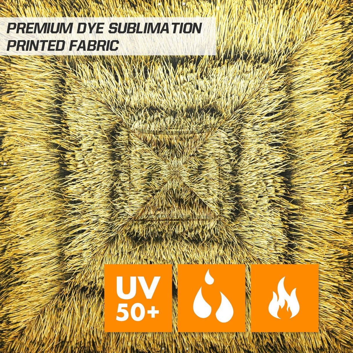 Easy Setup Straight Leg 10x10 Pop Up Canopy Tent Graphix Top w/ 100 sqft of Shade - Eagle Peak Custom Canopy Tent