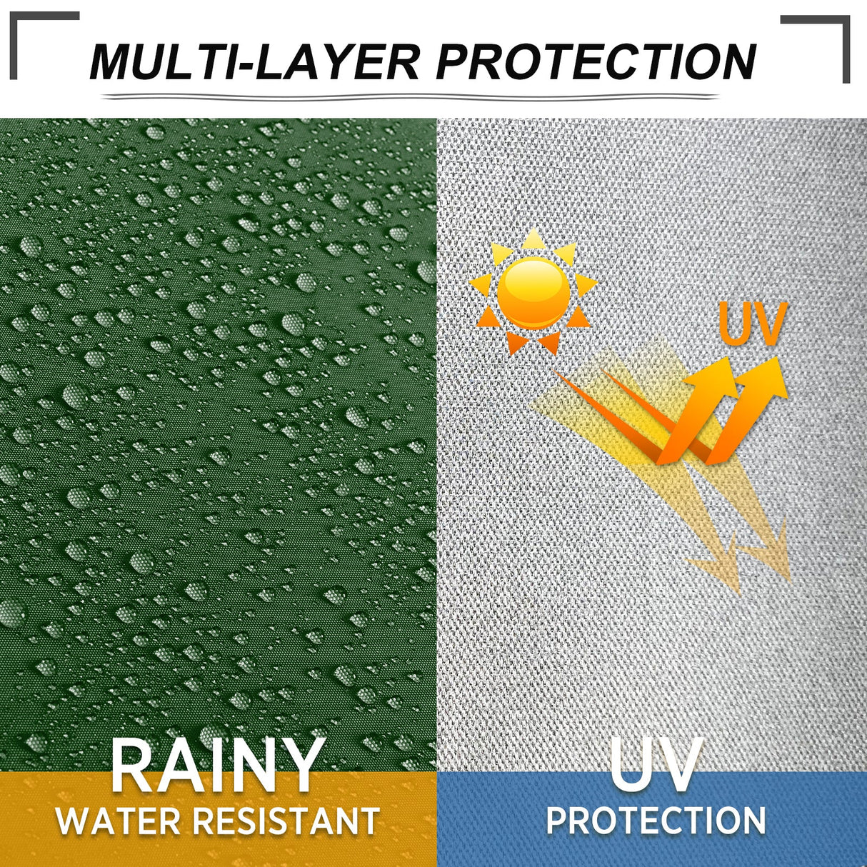 Entry Wall Panel with Zipper for 10x10 Straight Leg Canopy only, 1 Sidewall - Eagle Peak Custom Canopy Tent