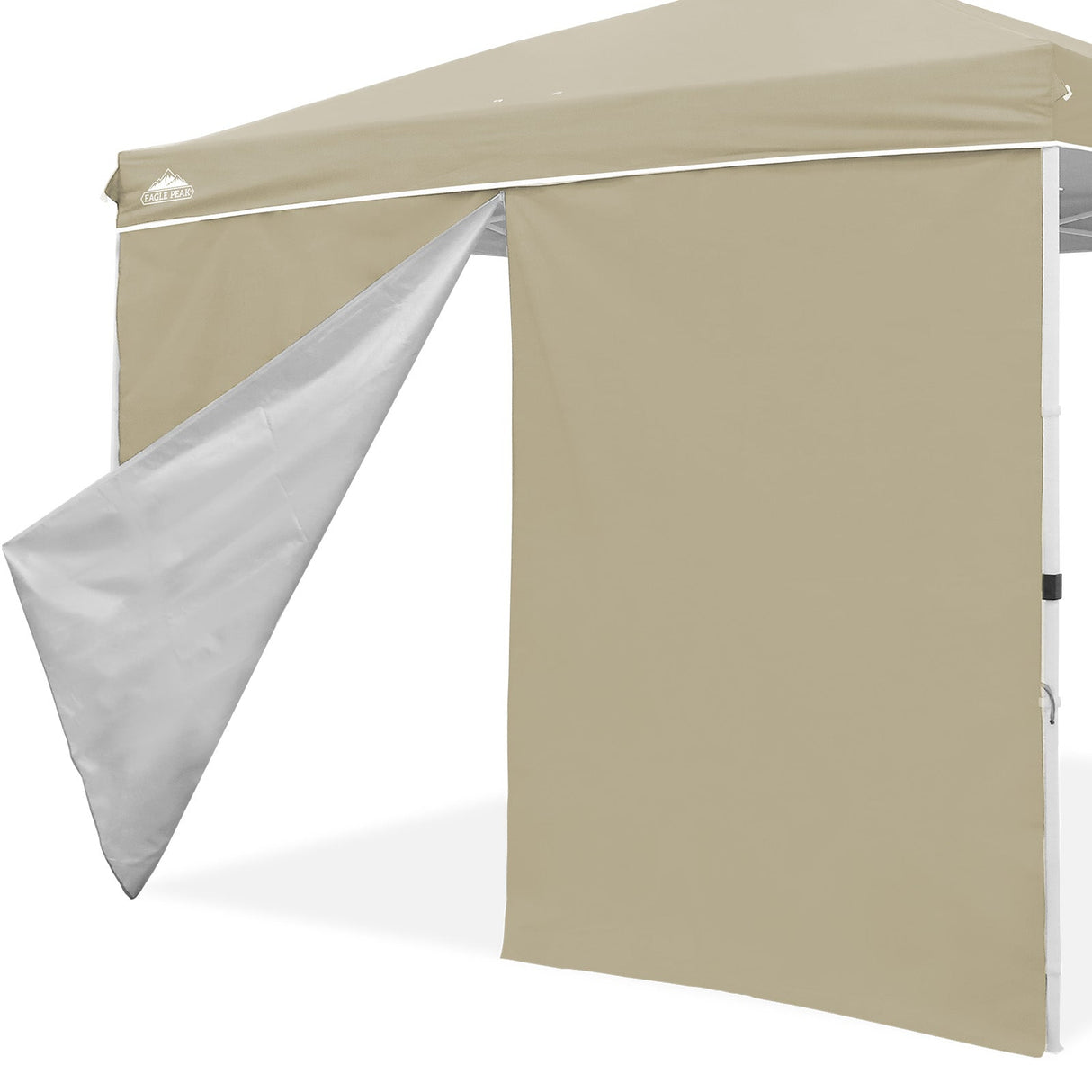 Entry Wall Panel with Zipper for 10x10 Straight Leg Canopy only, 1 Sidewall - Eagle Peak Custom Canopy Tent