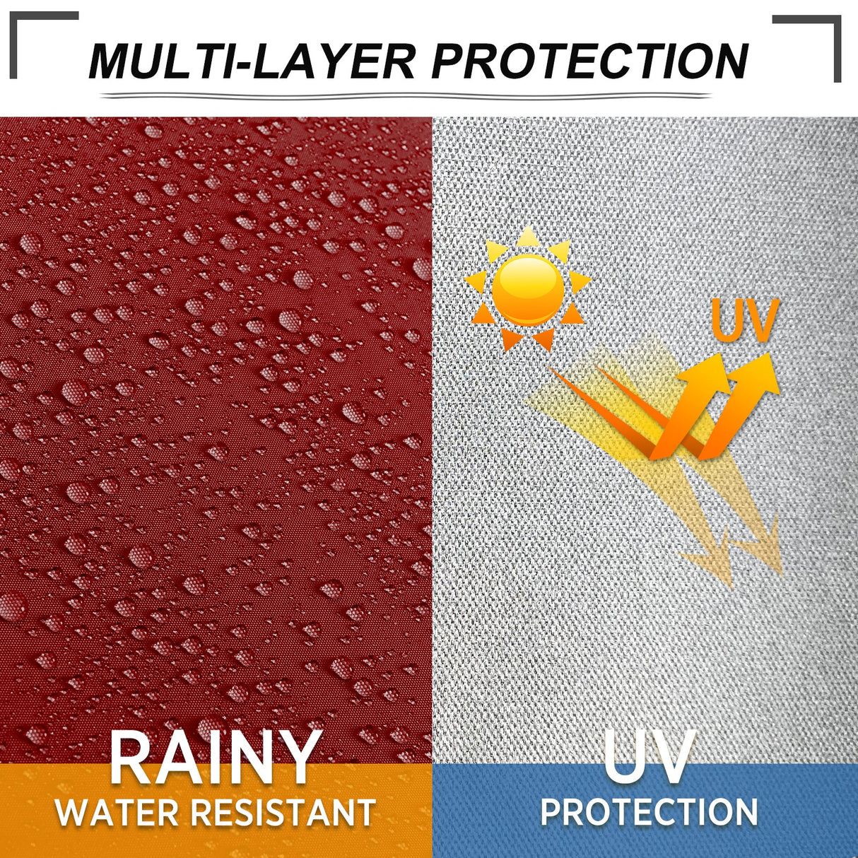 Entry Wall Panel with Zipper for 10x10 Straight Leg Canopy only, 1 Sidewall - Eagle Peak Custom Canopy Tent