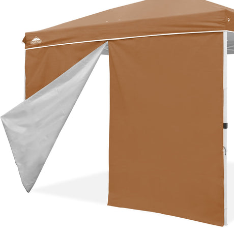 Entry Wall Panel with Zipper for 10x10 Straight Leg Canopy only, 1 Sidewall - Eagle Peak Custom Canopy Tent