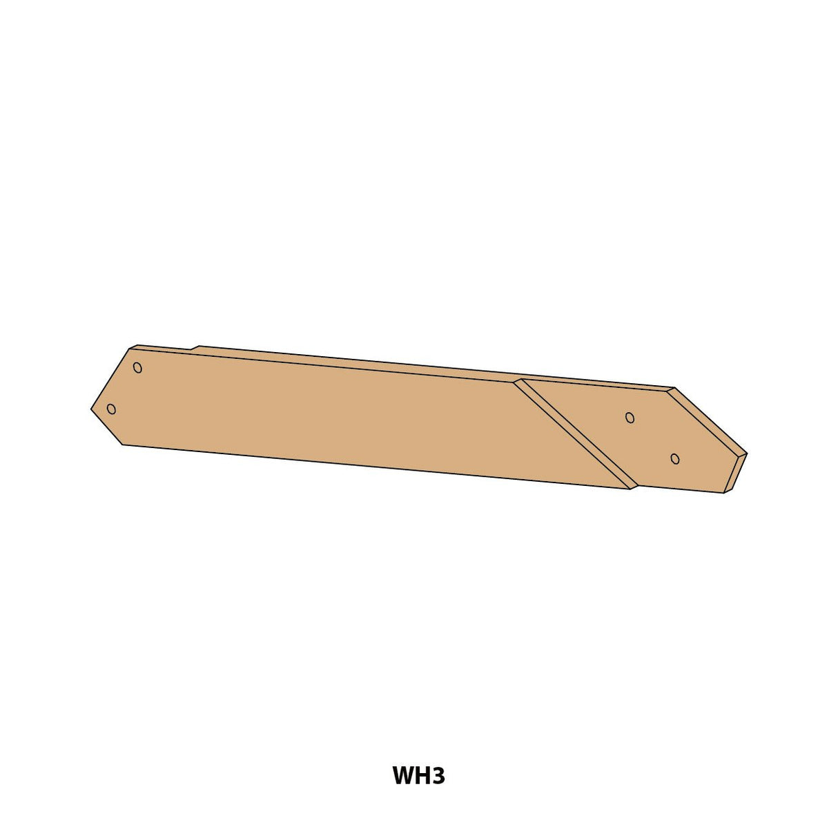 EP - WGDG120X - Part WH3 - Eagle Peak Custom Canopy Tent