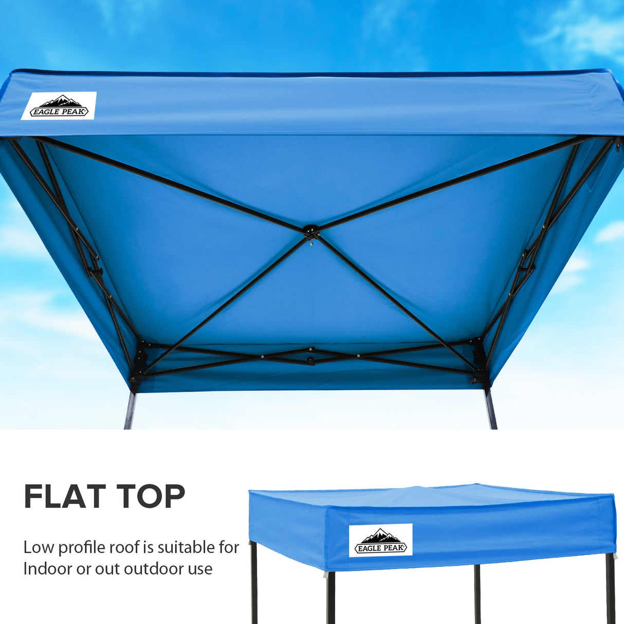 Flex Compact 5x5 Pop - up Canopy Changing Room - Eagle Peak Custom Canopy Tent