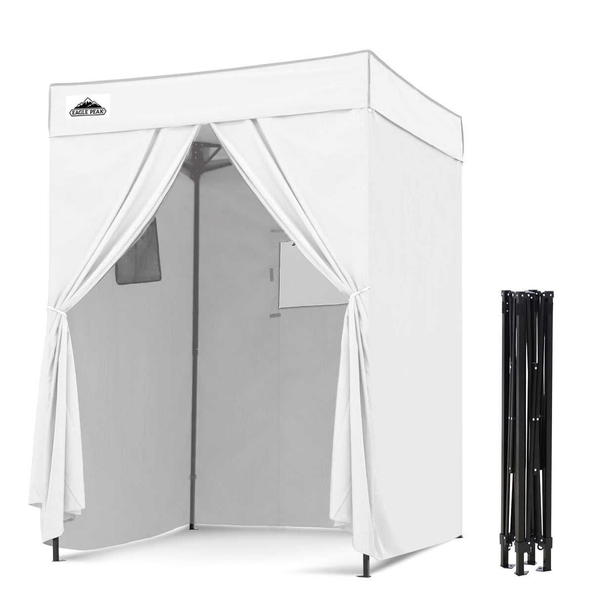Flex Compact 5x5 Pop - up Canopy Changing Room - Eagle Peak Custom Canopy Tent