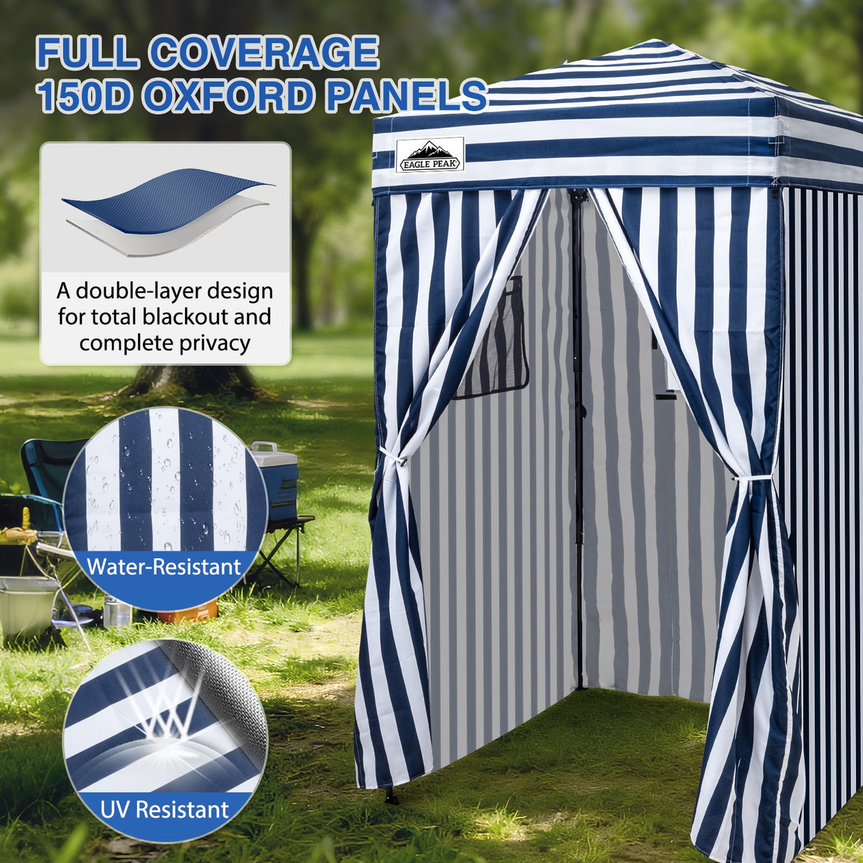 Flex Ultra Compact 4x4 Changing Room - Eagle Peak Custom Canopy Tent