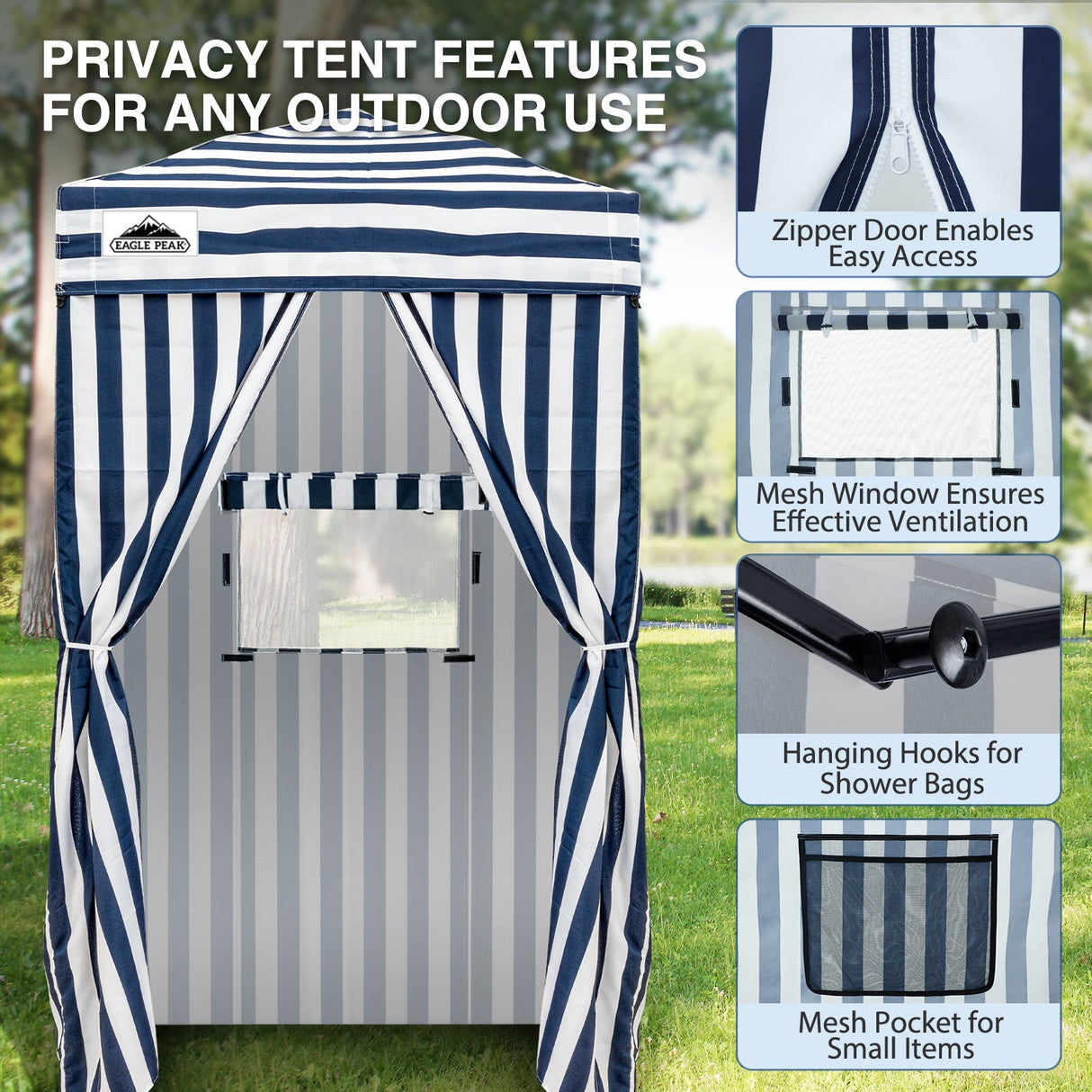 Flex Ultra Compact 4x4 Changing Room - Eagle Peak Custom Canopy Tent