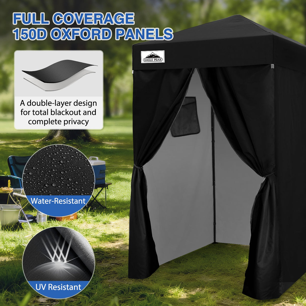 Flex Ultra Compact 4x4 Changing Room - Eagle Peak Custom Canopy Tent