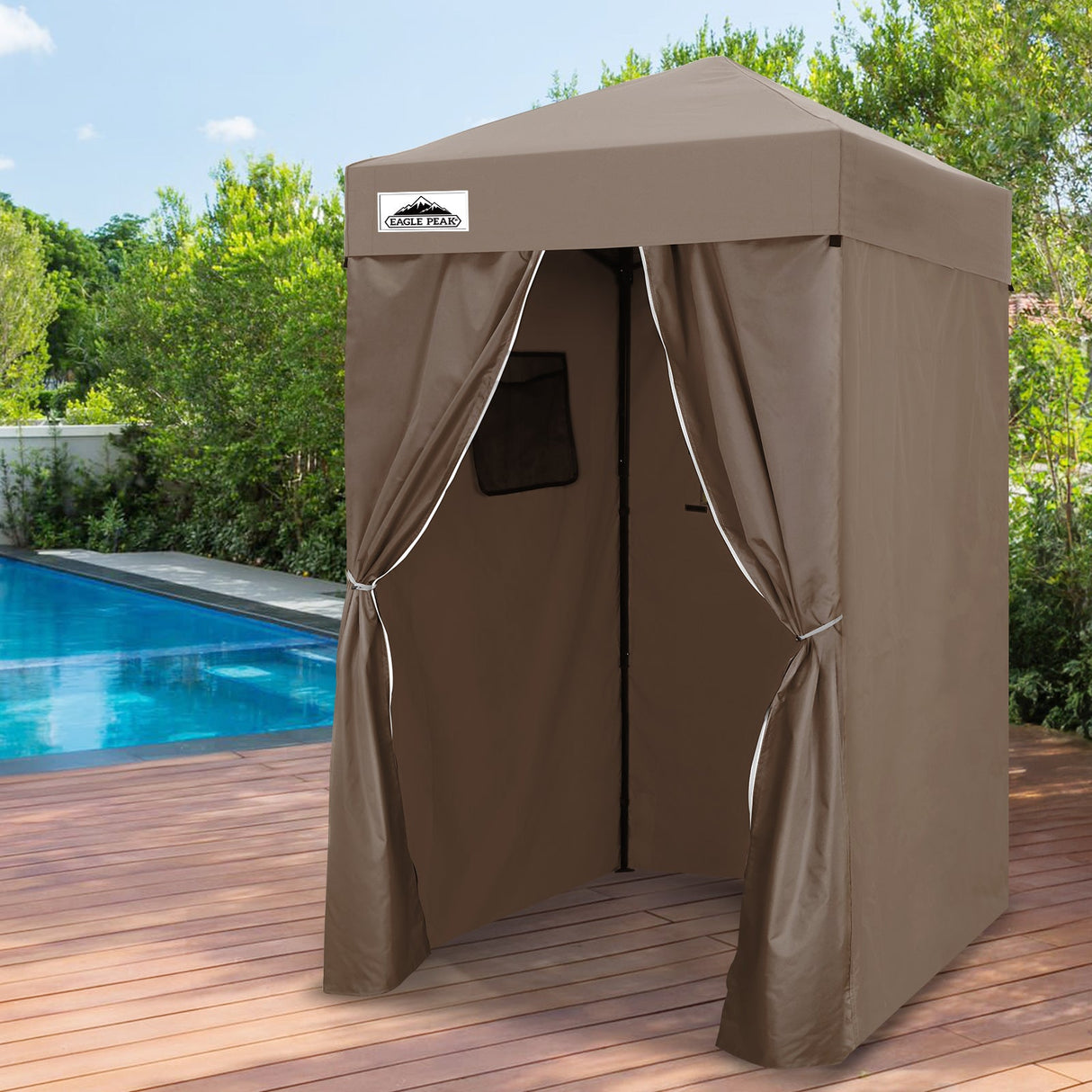 Flex Ultra Compact 4x4 Pop Up Changing Room Canopy - Eagle Peak Custom Canopy Tent