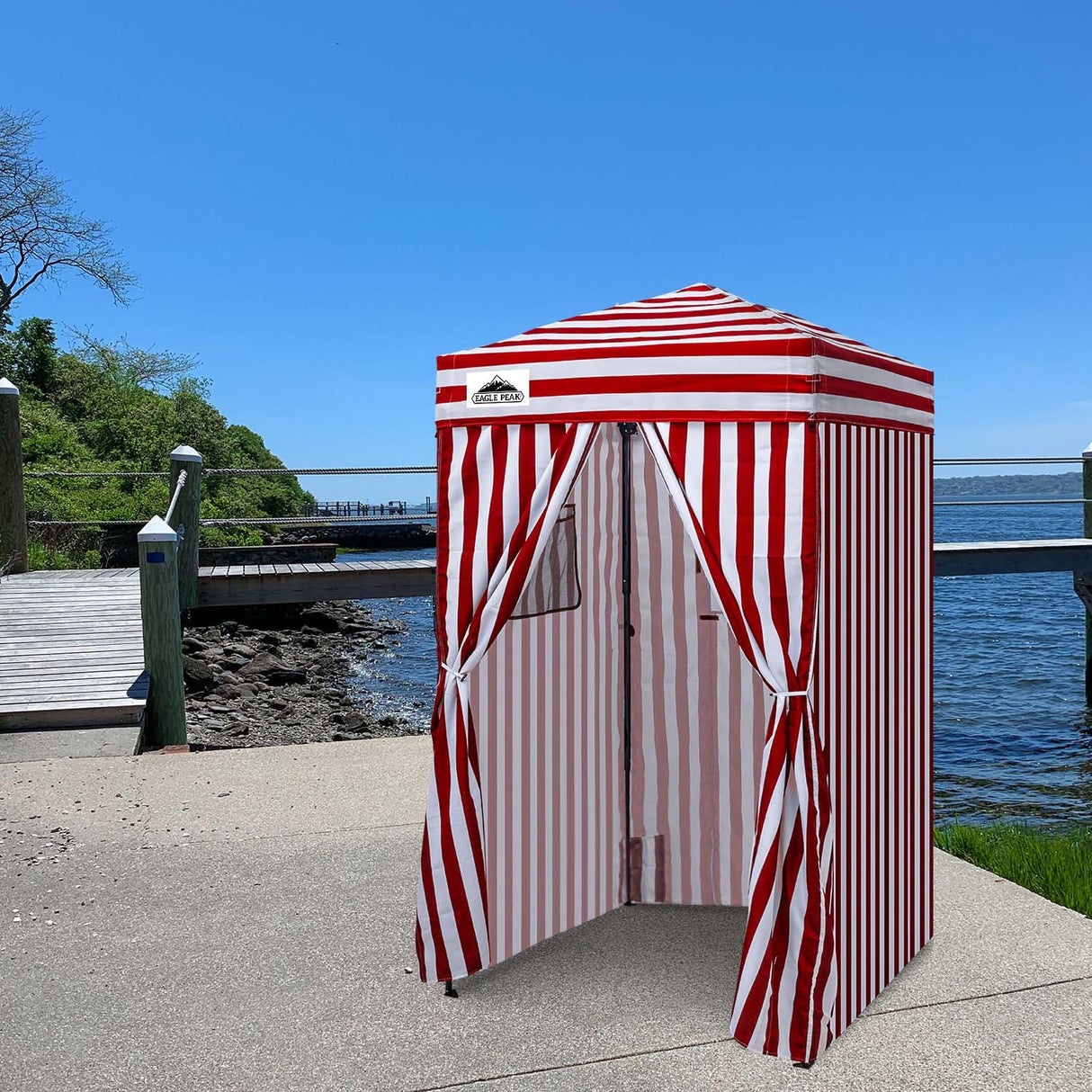 Flex Ultra Compact 4x4 Pop Up Changing Room Canopy - Eagle Peak Custom Canopy Tent