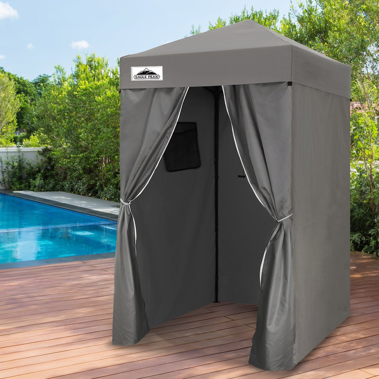 Flex Ultra Compact 4x4 Pop Up Changing Room Canopy - Eagle Peak Custom Canopy Tent