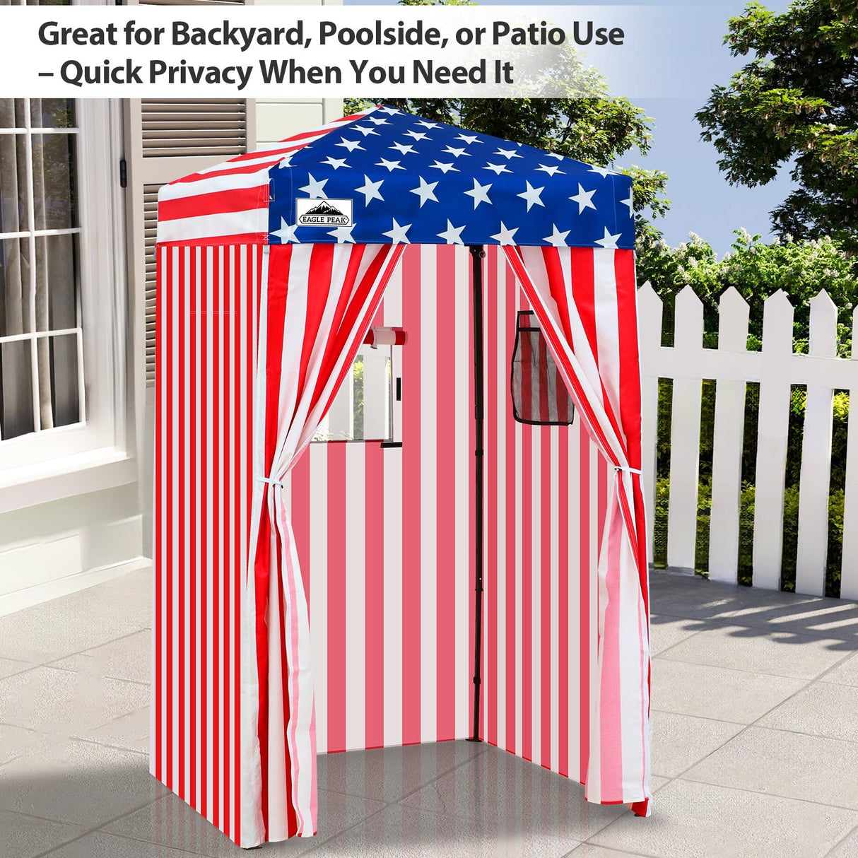Flex Ultra Compact 4x4 Pop Up Changing Room Canopy - Eagle Peak Custom Canopy Tent