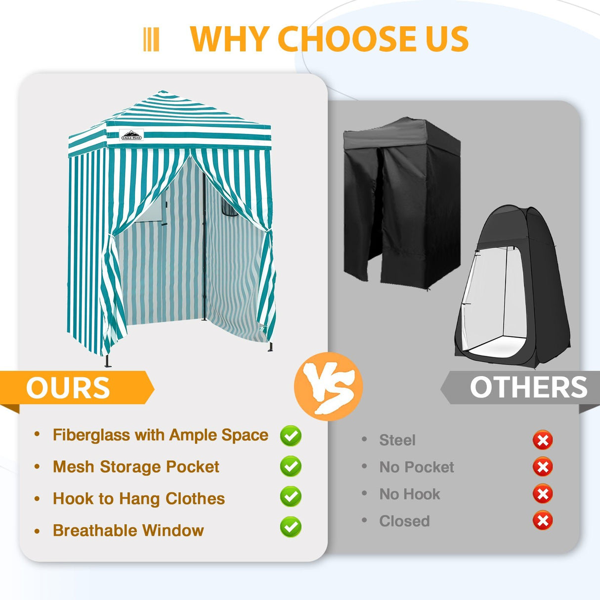 Flex Ultra Compact 5x5 Pop - up Canopy - Eagle Peak Custom Canopy Tent