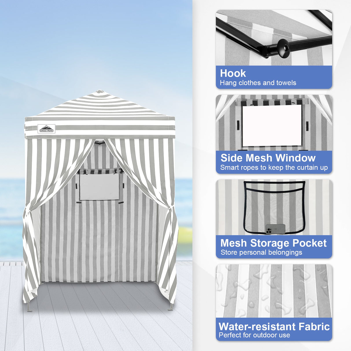 Flex Ultra Compact 5x5 Pop - up Canopy - Eagle Peak Custom Canopy Tent