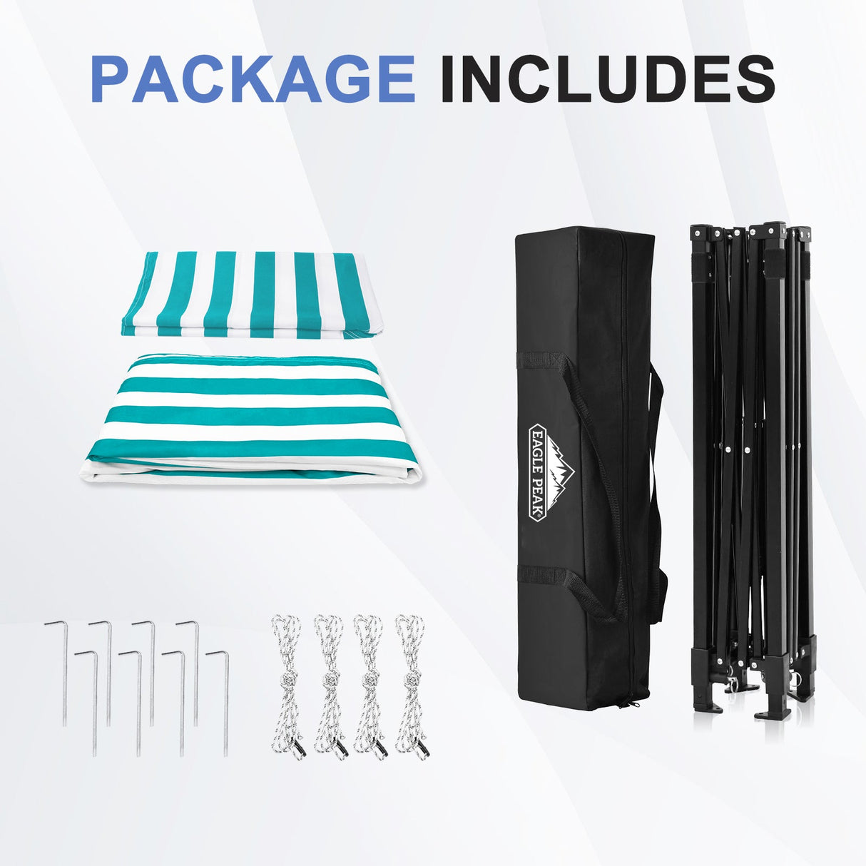 Flex Ultra Compact 5x5 Pop - up Canopy - Eagle Peak Custom Canopy Tent