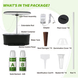 EAGLE PEAK 15 Pods Hydroponics Growing System with WiFi