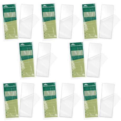 Greenhouse Repair Tape 4”x10”, 4/8 Pack, Clear - Eagle Peak Custom Canopy Tent