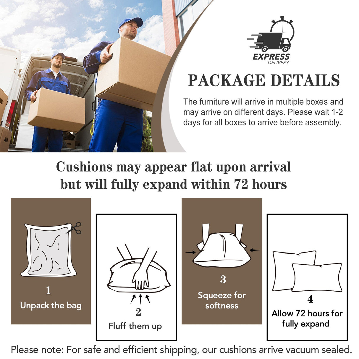 Natural Wood Outdoor Patio Furniture Set, 5 Pieces - Eagle Peak Custom Canopy Tent