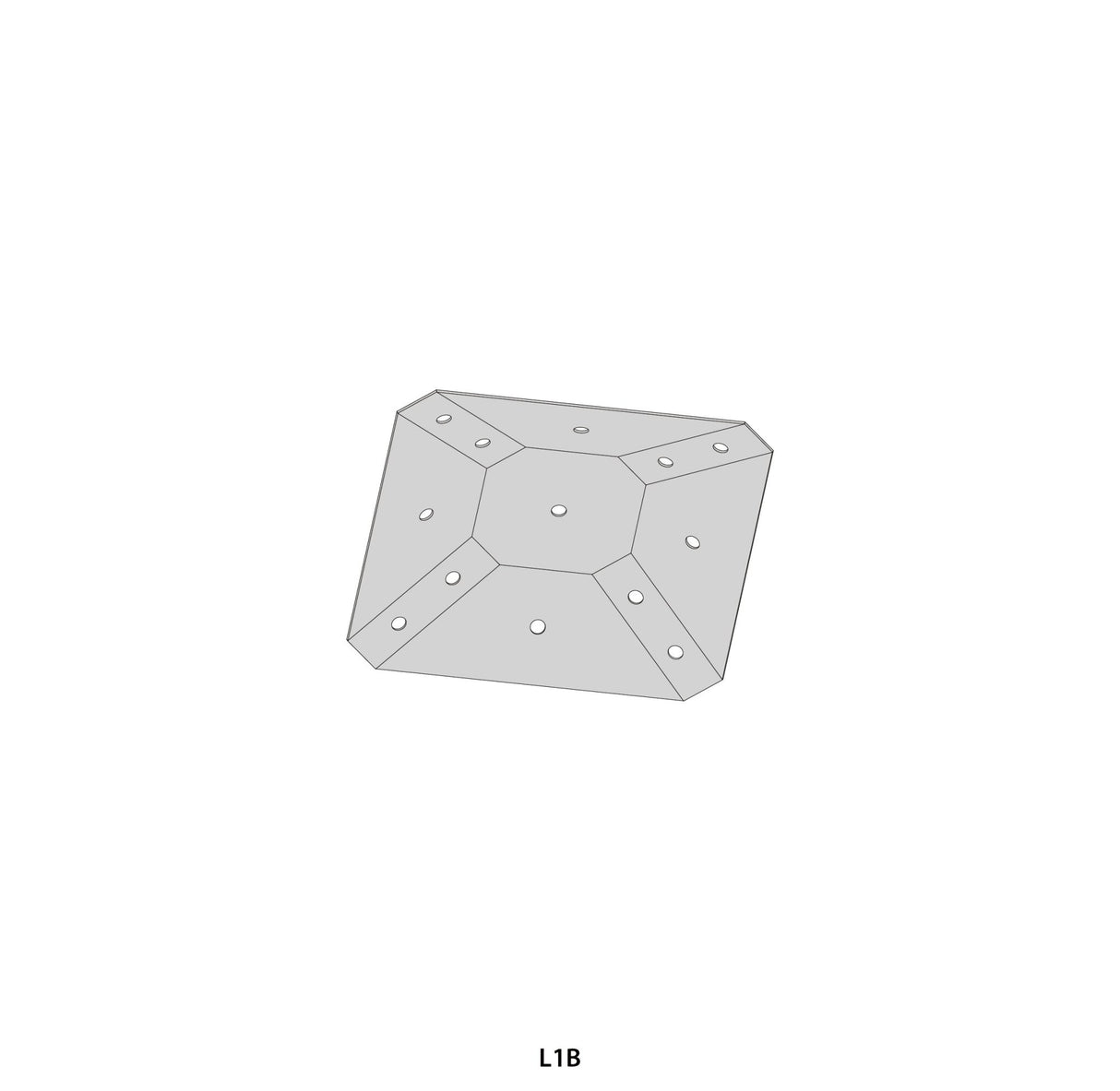 OAG144MW - C - BRN - Part L1B - Eagle Peak Custom Canopy Tent