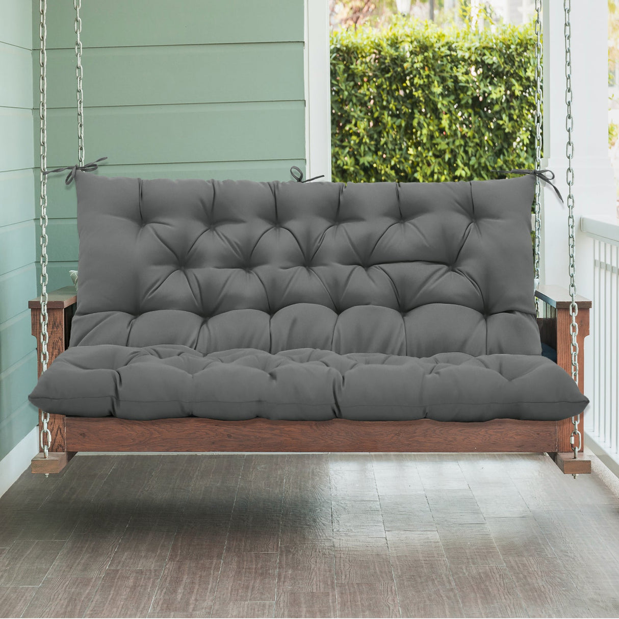 Outdoor Porch 2 - 3 Seater Swing Cushion,59"x43" - Eagle Peak Custom Canopy Tent