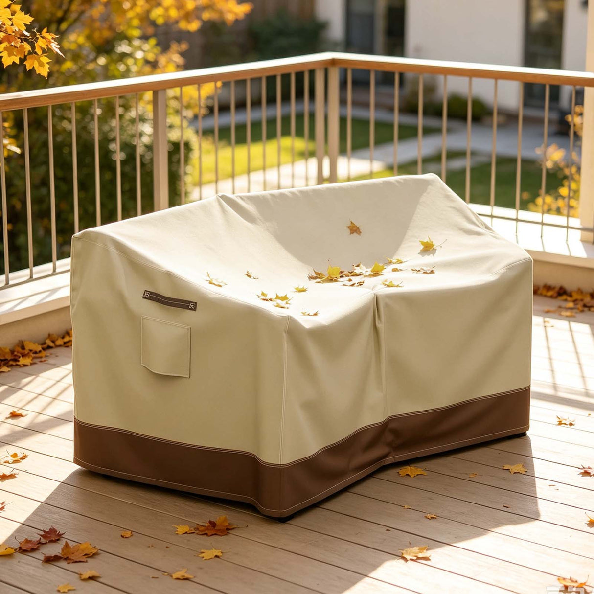 Patio Furniture Cover, Small Loveseat 35.5''W×29.5''D×29.5''H - Eagle Peak®
