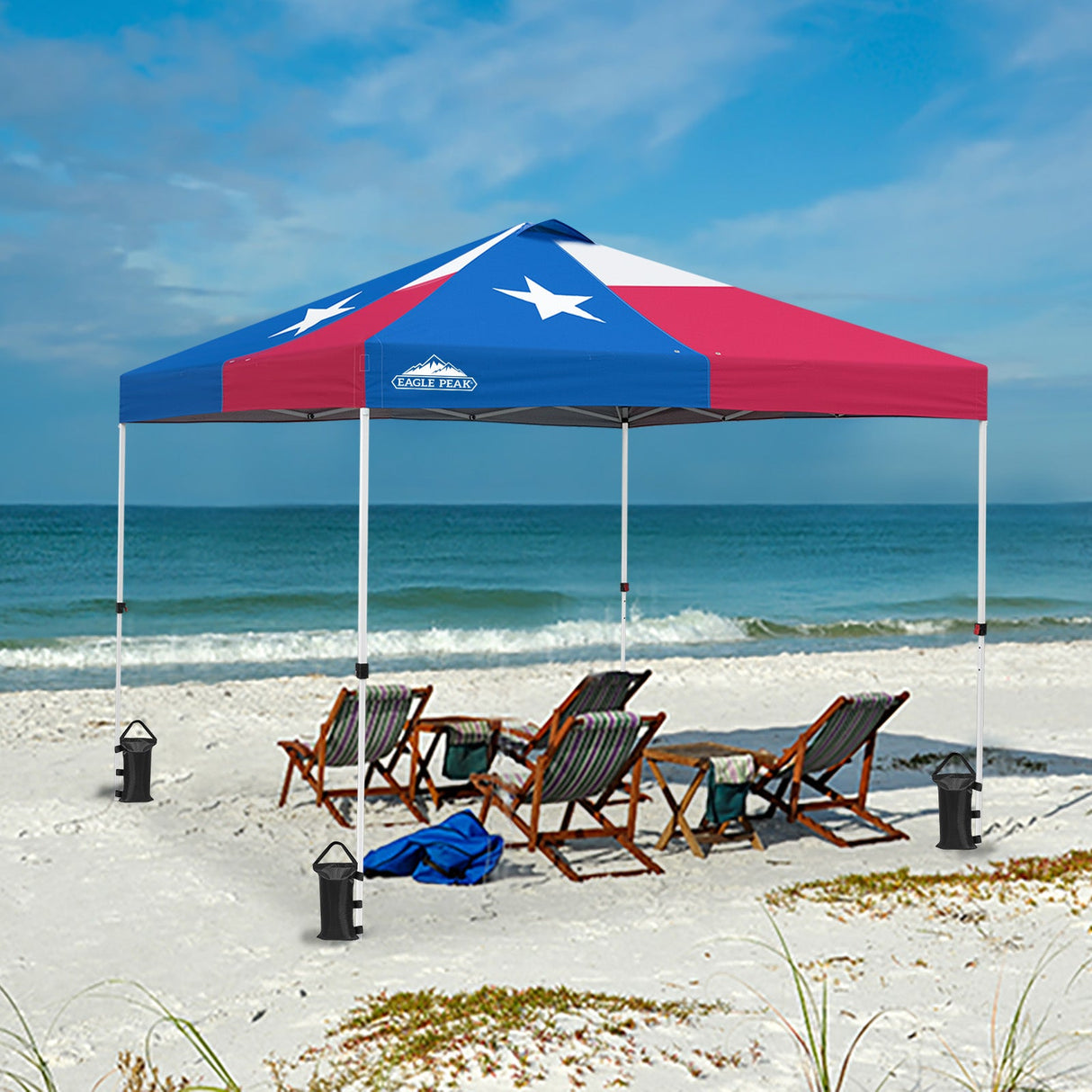 Replacement Canopy Cover with Air Vent for 10x10 Pop Up Canopy Tent, Top Only - Eagle Peak Custom Canopy Tent