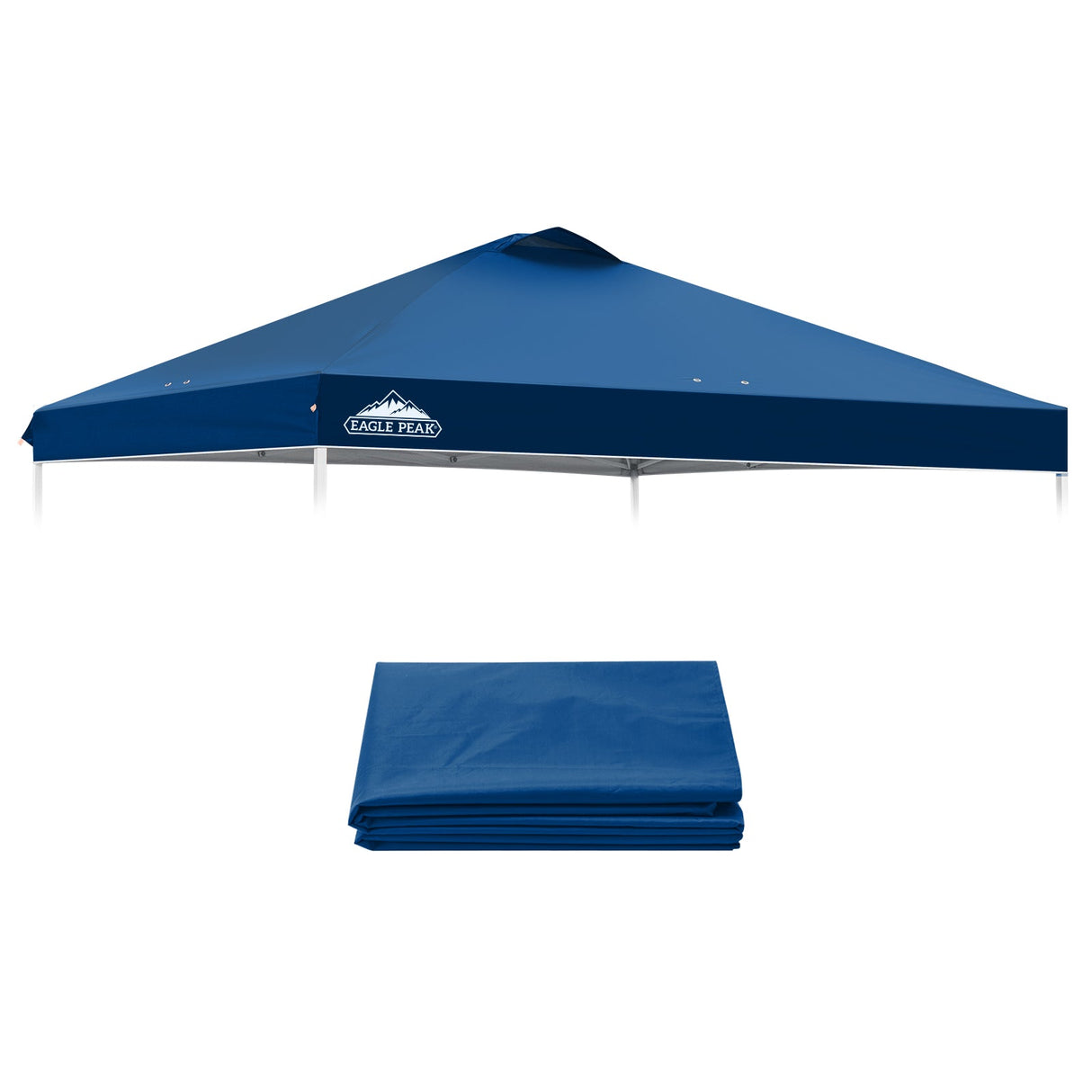 Replacement Canopy Cover with Air Vent for 10x10 Pop Up Canopy Tent, Top Only - Eagle Peak Custom Canopy Tent