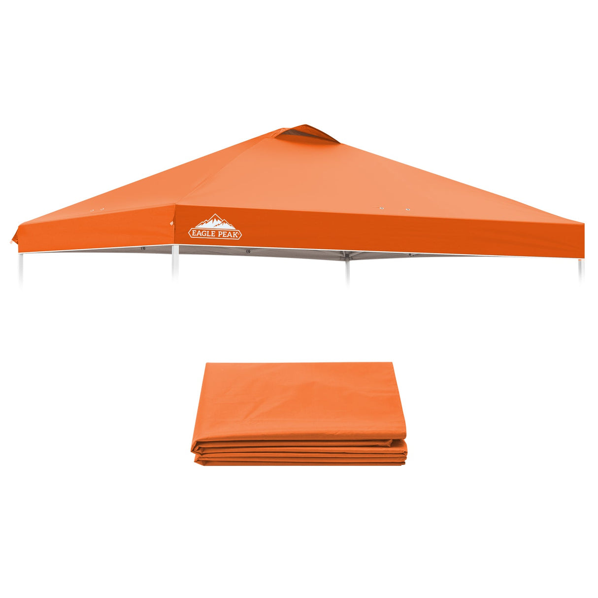 Replacement Canopy Cover with Air Vent for 10x10 Pop Up Canopy Tent, Top Only - Eagle Peak Custom Canopy Tent
