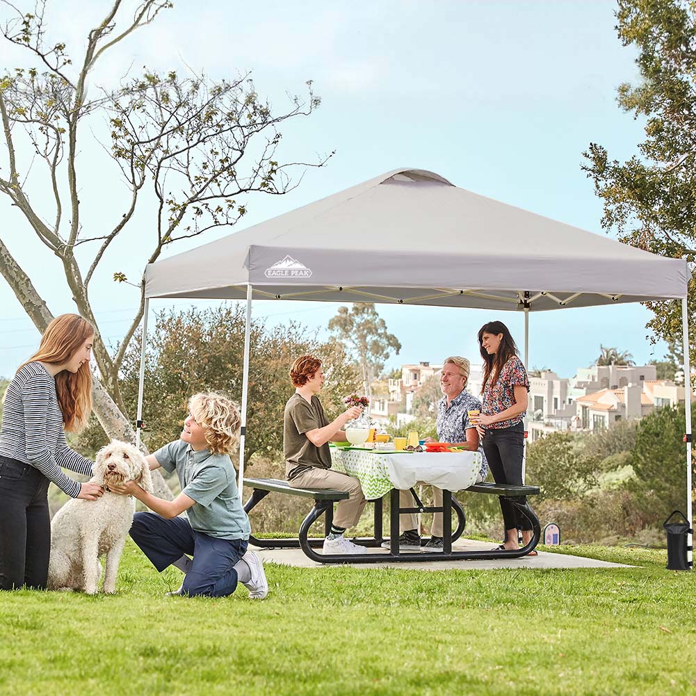 Replacement Canopy Cover with Air Vent for 10x10 Pop Up Canopy Tent, Top Only - Eagle Peak Custom Canopy Tent