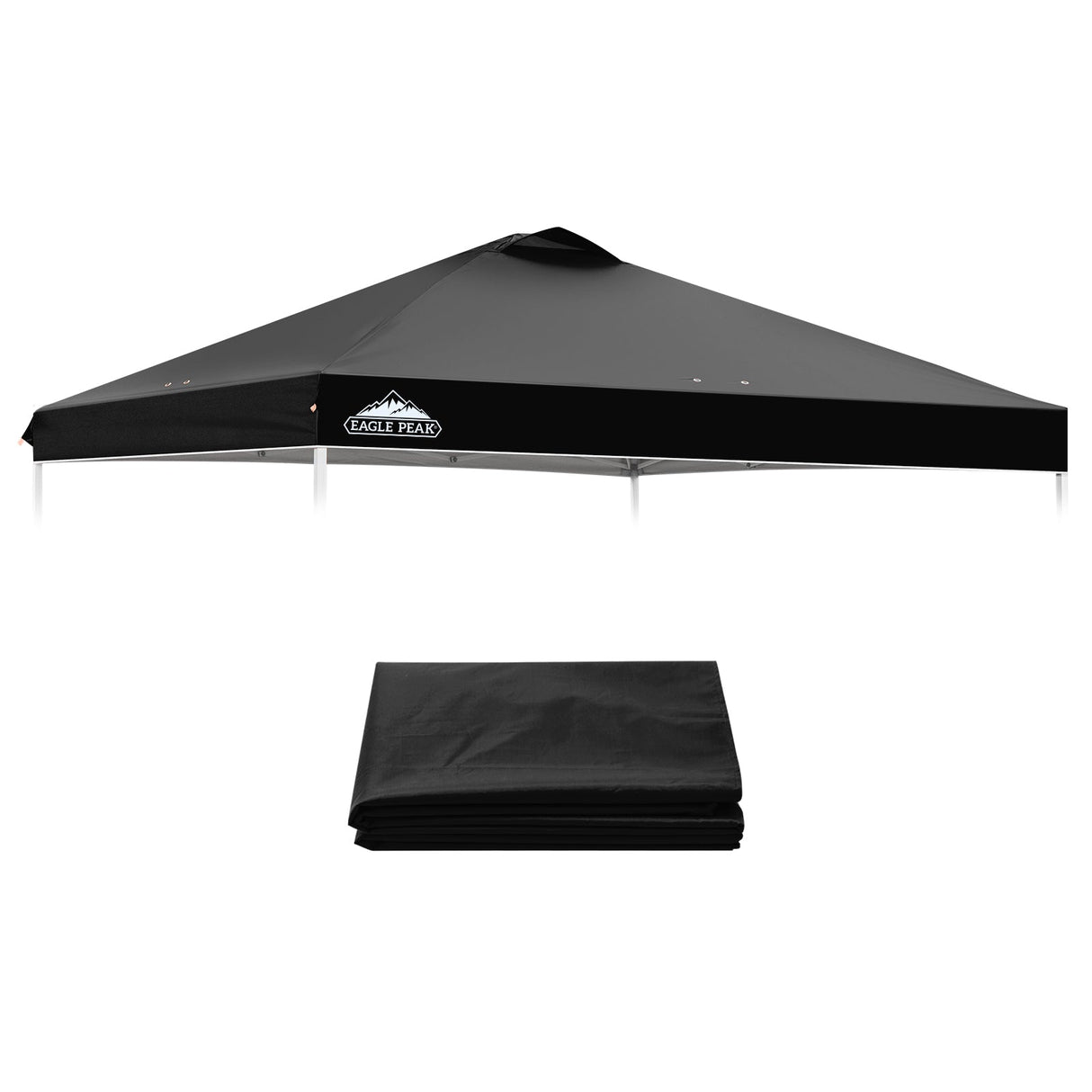 Replacement Canopy Cover with Air Vent for 10x10 Pop Up Canopy Tent, Top Only - Eagle Peak Custom Canopy Tent