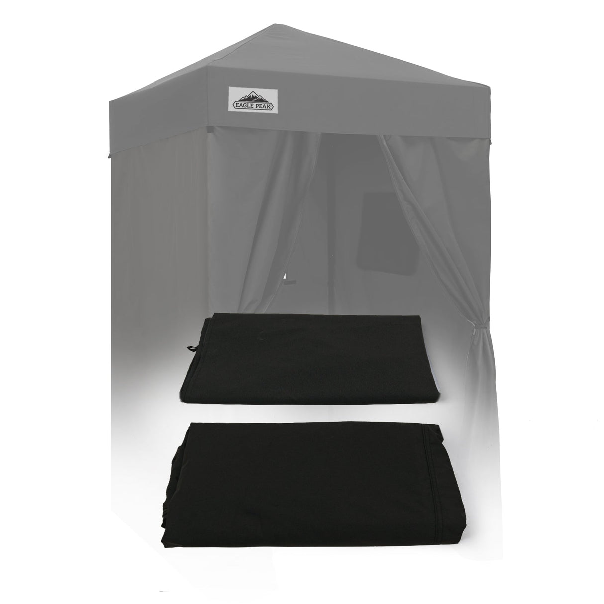 Replacement Canopy Top and Four Walls for 4x4 Changing Room - Frame NOT Included - Eagle Peak Custom Canopy Tent