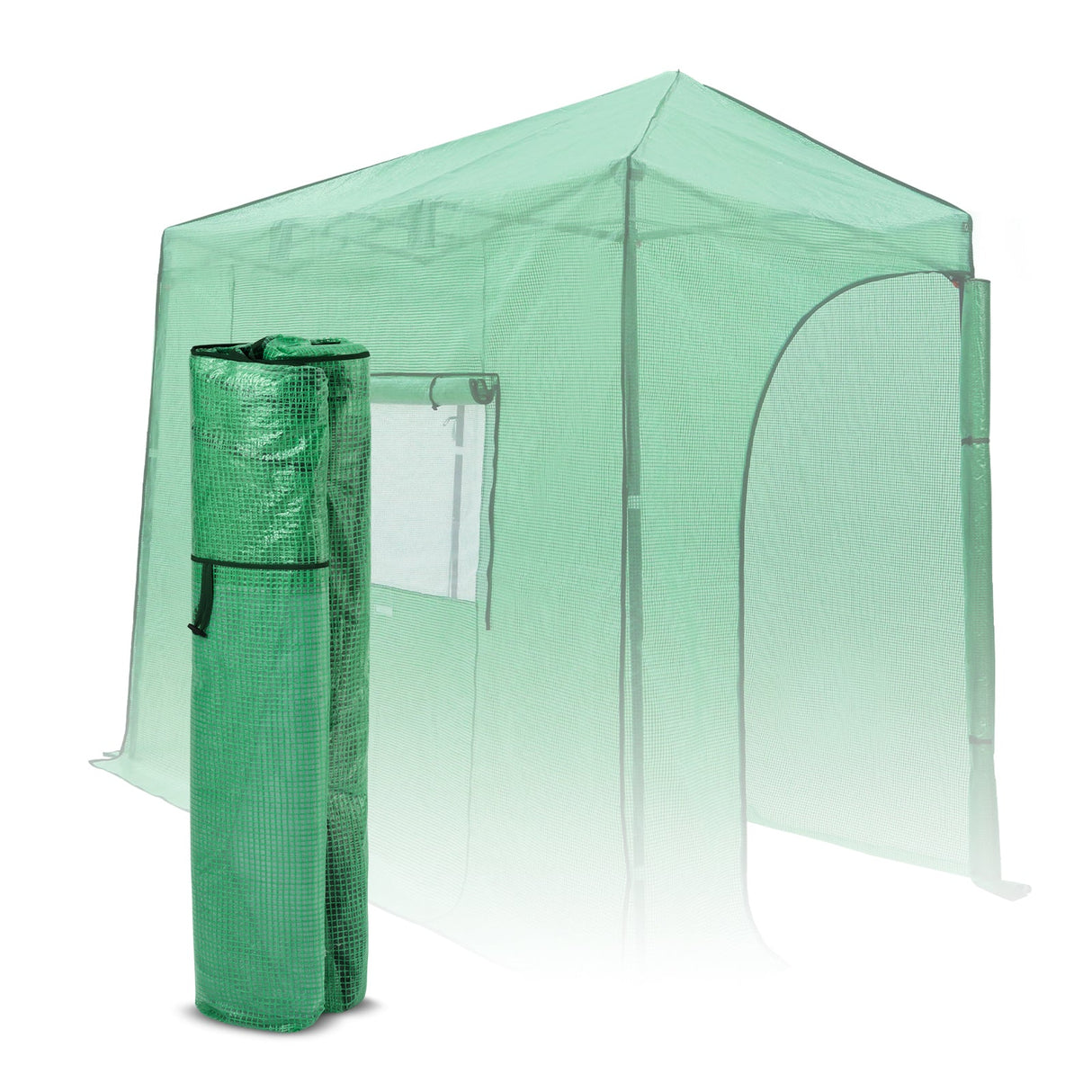 Replacement Cover for 10x5 Portable Lean - to Greenhouse (Frame Not Included) - Eagle Peak