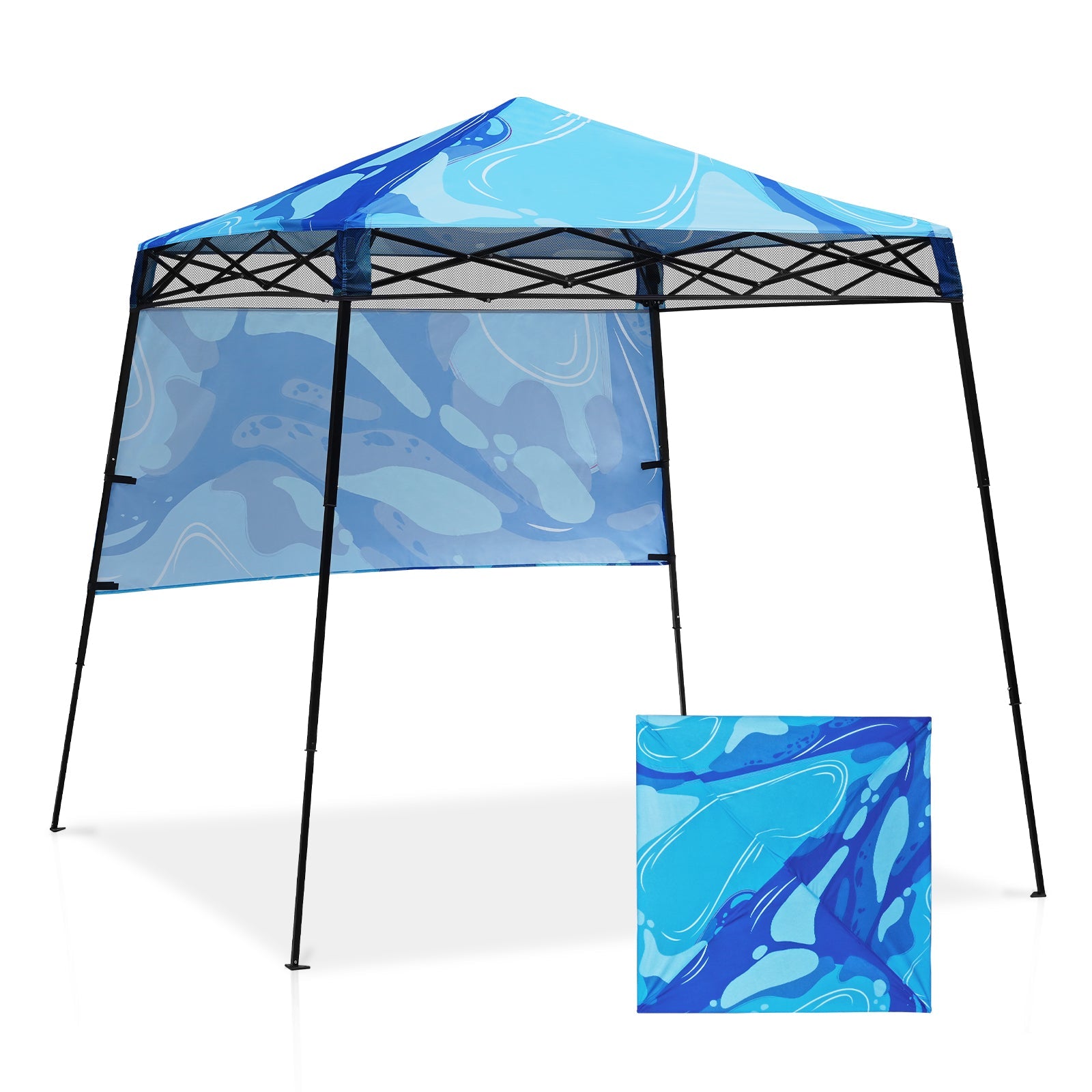 drawing garden セットアップ EAGLE PEAK 10''x 10'' Straight Leg Pop Up Canopy with 100