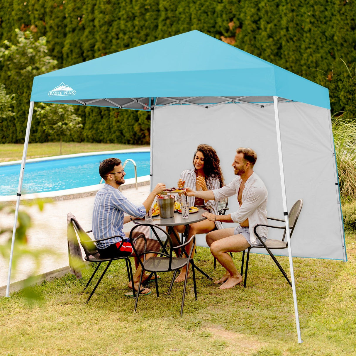 Sunwall / Sidewall for 10x10 Slant Leg Canopy Only, 1 Sidewall - Eagle Peak Custom Canopy Tent