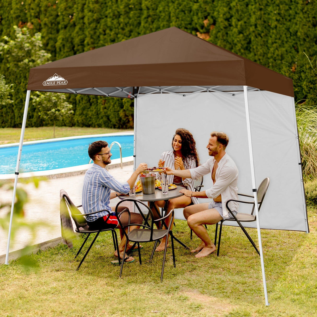 Sunwall / Sidewall for 10x10 Slant Leg Canopy Only, 1 Sidewall - Eagle Peak Custom Canopy Tent