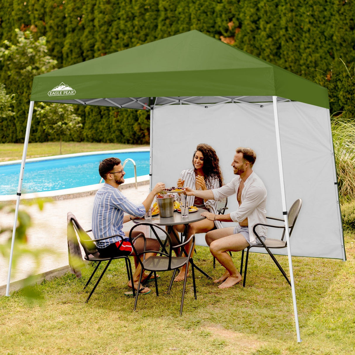Sunwall / Sidewall for 10x10 Slant Leg Canopy Only, 1 Sidewall - Eagle Peak Custom Canopy Tent