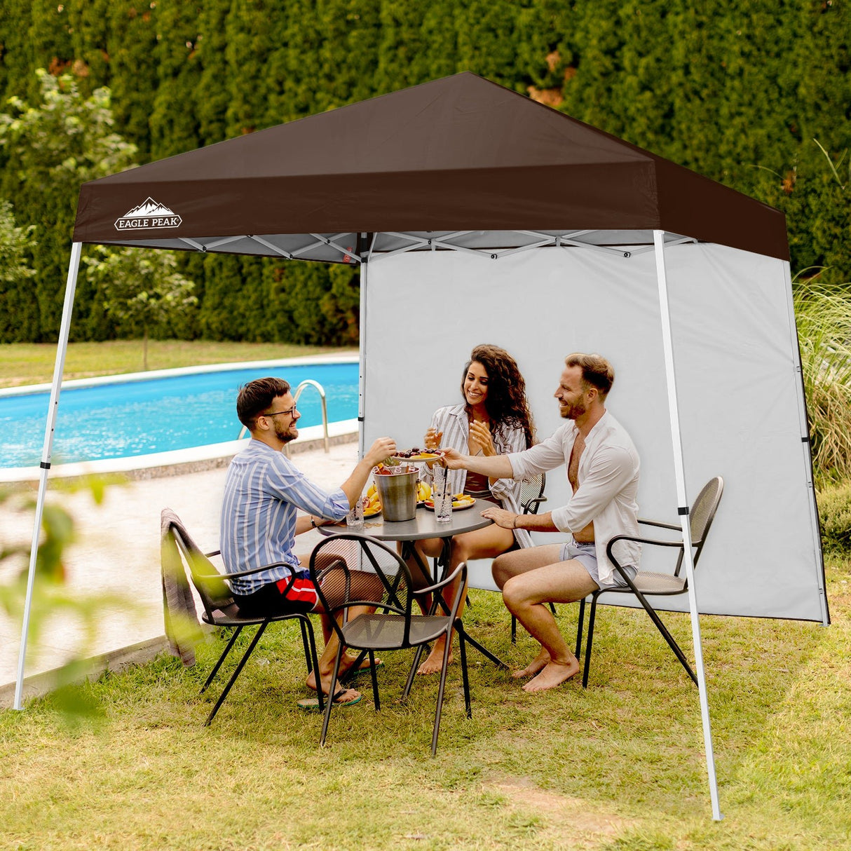 Sunwall / Sidewall for 10x10 Slant Leg Canopy Only, 1 Sidewall - Eagle Peak Custom Canopy Tent