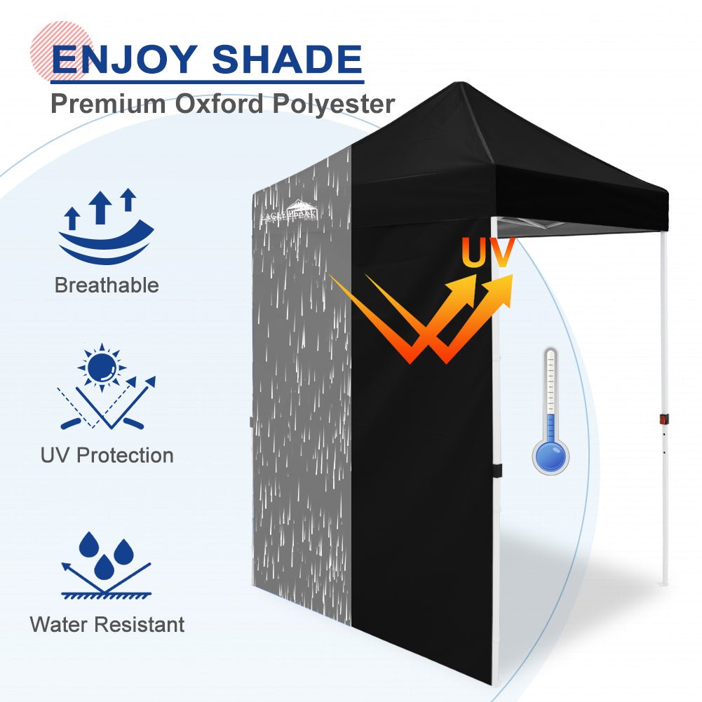 Sunwall / Sidewall for 5x5 ft Straight Leg Canopy only 1 Sidewall - Eagle Peak Custom Canopy Tent