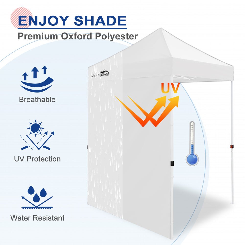 Sunwall / Sidewall for 5x5 ft Straight Leg Canopy only 1 Sidewall - Eagle Peak Custom Canopy Tent