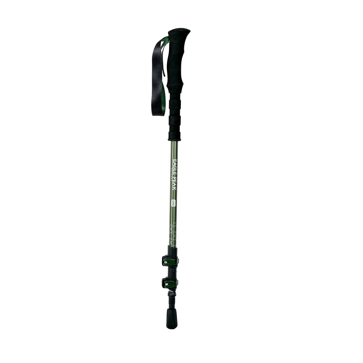 VALLEY 3-Section Adjustable Aluminum Trekking Poles - Eagle Peak®