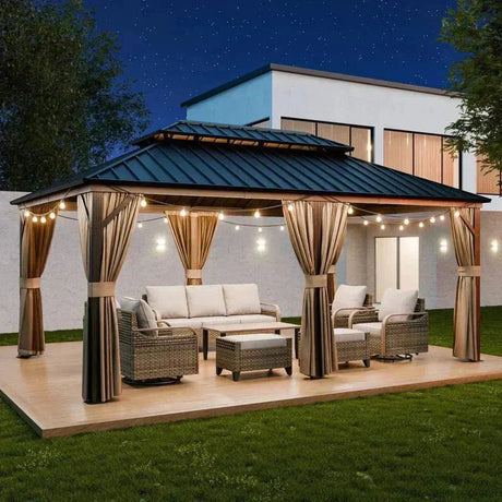 Best Gazebo Designs for Modern Patios - Eagle Peak Custom Canopy Tent
