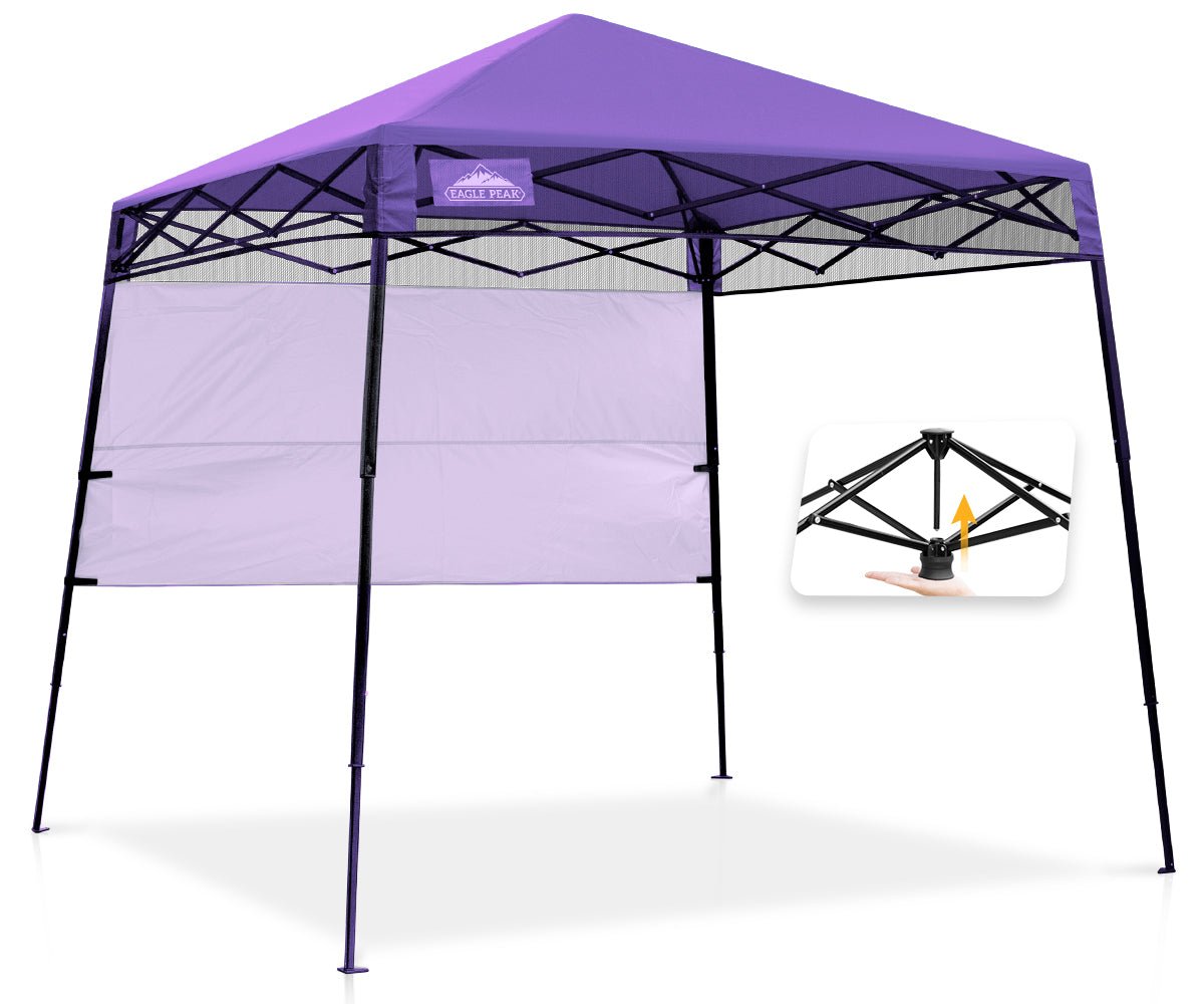 How to set up Heavy Duty 10x10 Canopies with Sidewall - Eagle Peak Custom Canopy Tent