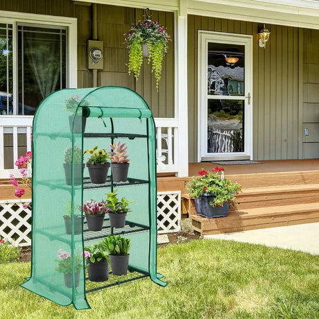 Mini Walk In Greenhouse: Small Space Solutions - Eagle Peak Custom Canopy Tent