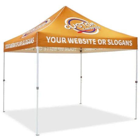 Top Custom Valances, Sky Marquees, and Flags - Eagle Peak Custom Canopy Tent